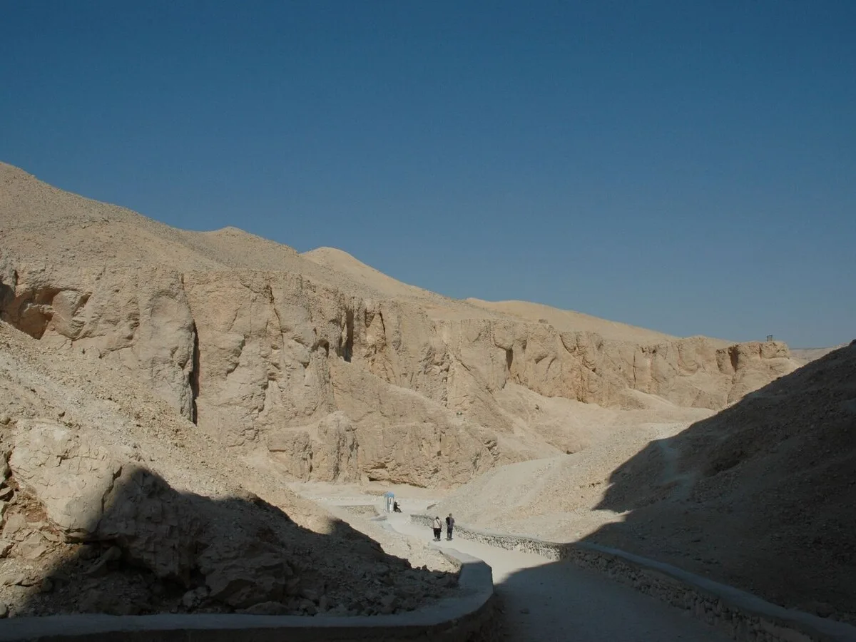 El Valle de los Reyes, en Luxor.