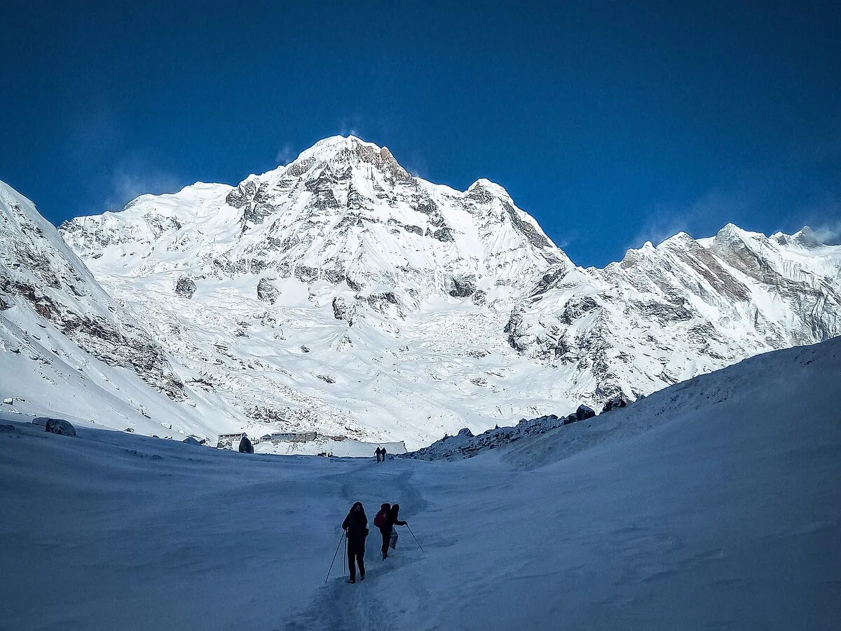 A trail in the Annapurna region.